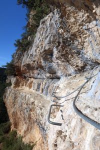 Flanqueo - Vía Ferrata Valderredible - Villaescusa de Ebro - RocJumper