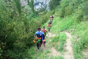 Aproximación - Barranc Forat de Bóixols - RocJumper