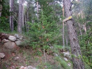 Cartel de madera - Torrent de la Corba - Bruguera - RocJumper
