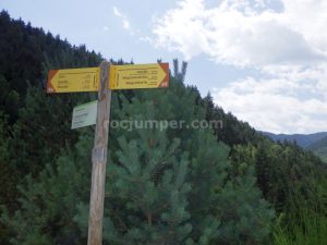 Palo indicador - Torrent de la Calç - Queralbs - RocJumper