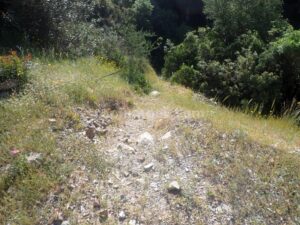 Bajando al lecho - Barranco Las Buitreras - El Colmenar - RocJumper