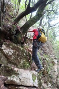 Cuerda fija - Torrent de l'Ullà - Barrancs Els Sots Feréstecs de Montmany - Montmany-Figaró - RocJumper