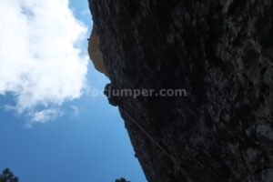 Rápel - Vía del Cabra - Panxa del Bisbe - Montserrat - RocJumper