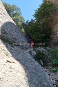 Canal - Vía del Cabra - Panxa del Bisbe - Montserrat - RocJumper