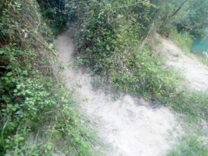Sendero retorno - Barranco Las Buitreras - El Colmenar - RocJumper