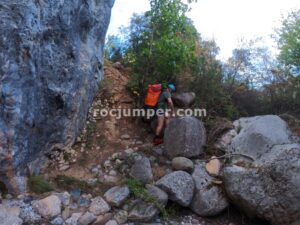 Subida - Barranc del Bosc de Serradell - RocJumper