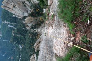 R7 - Descenso Paret de l'Aeri - Montserrat - RocJumper
