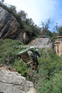 Coche - Camino Equipado Grau del Hilari K2 - Escales del Bruno K2 (Arbolí, Tarragona)