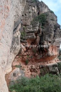 Flanqueo - Camino Equipado Grau del Hilari K2 - Escales del Bruno K2 (Arbolí, Tarragona)