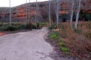 Cruce de río - Vía Ferrata Aguasvivas - Samper de Salz - RocJumper