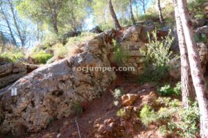 Cartel - Vía Ferrata Pas de Cabres - Tavernes de la Valldigna - RocJumper