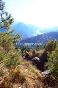 Aproximación - Torrent del Polvorí Nou - Sant Corneli - RocJumper