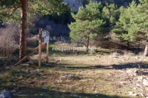 Cartel vía ferrata - Vía Ferrata Cueva Mona - Linares de Mora - RocJumper