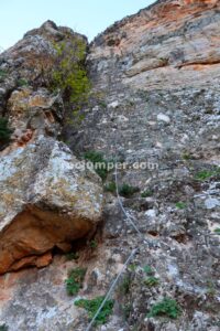 Vertical - Vía Ferrata Tajo de Despeñadero - Fuensanta de Martos - RocJumper