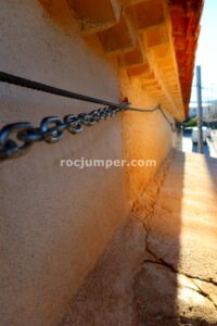 Flanqueo - Vía Ferrata Camping Las Nogueras de Nerpio - RocJumper