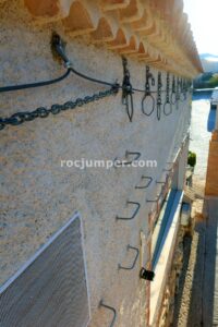 Flanqueo - Vía Ferrata Camping Las Nogueras de Nerpio - RocJumper