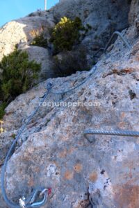 Cueva - Vía Ferrata El Remedio - Chelva - RocJumper