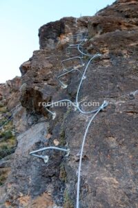 Inicio - Vía Ferrata La Araña - Sierra Güejar - RocJumper