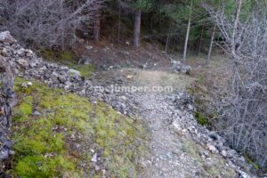 Desvío derecha - Vía Ferrata Cueva Mona - Linares de Mora - RocJumper