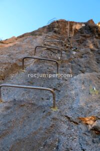 Desplome - Vía Ferrata Fuente de la Peña - Jaén - RocJumper