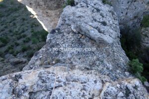 Tramo K2 - Descenso - Vía Ferrata Yeste o Monte Ardal - RocJumper