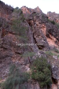 Variante K2 - Vertical - Vía Ferrata Los Picarzos - Aýna - RocJumper