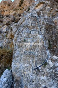 Placa - Vía Ferrata de la Rendija - Puebla de Don Fadrique - RocJumper