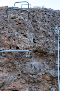 Desplome 2 - Vía Ferrata Aguasvivas - Samper de Salz - RocJumper