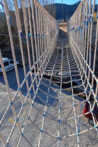 Puente de Red - Vía Ferrata Camping Las Nogueras de Nerpio - RocJumper