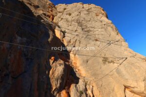 Puente Mono - Vía Ferrata Fuente de la Peña - Jaén - RocJumper