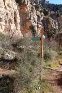 Bifurcación - Vía Ferrata El Puente y 3 Puntas - San Blas - RocJumper