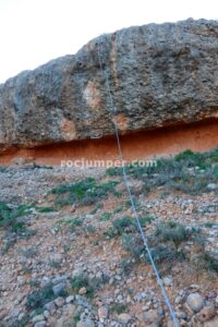 Desplome 3 - Vía Ferrata Aguasvivas - Samper de Salz - RocJumper