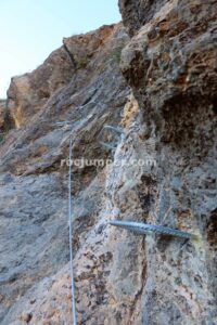 Vertical - Vía Ferrata La Araña - Sierra Güejar - RocJumper