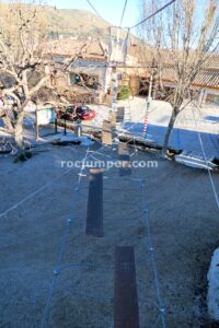 Puente de Tablas - Vía Ferrata Camping Las Nogueras de Nerpio - RocJumper