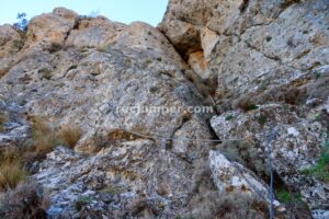 Placa - Vía Ferrata de la Rendija - Puebla de Don Fadrique - RocJumper