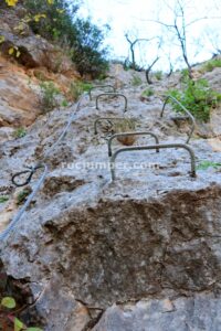 Placa - Vía Ferrata Zuheros - RocJumper