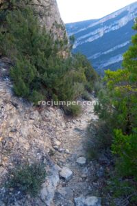 Aproximación - Canal de Roca Regina - Llimiana - RocJumper