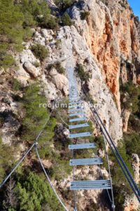 Puente Colgante - Vía Ferrata El Remedio - Chelva - RocJumper