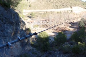 Tirolina - Vía Ferrata Letur - RocJumper