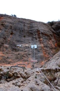 Bifurcación - Vía Ferrata Zarzalar - Nerpio - RocJumper