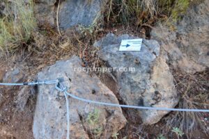 Flanqueo - Vía Ferrata La Araña - Sierra Güejar - RocJumper