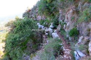 Flanqueos - Vía Ferrata Pas de Cabres - Tavernes de la Valldigna - RocJumper