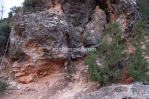 Variante K2 - Flanqueo Diagonal - Vía Ferrata Los Picarzos - Aýna - RocJumper