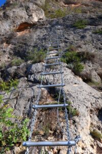 Escalera Metálica - Camping La Escalada - Marxuquera - RocJumper