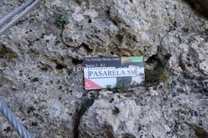 Tramo K2 - Pasalera - Vía Ferrata Yeste o Monte Ardal - RocJumper