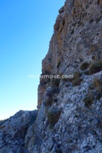 Flanqueo - Vía Ferrata de la Rendija - Puebla de Don Fadrique - RocJumper