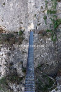 Tramo K2 - Pasalera - Vía Ferrata Yeste o Monte Ardal - RocJumper