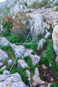 Final - Vía Ferrata Penya Llisa - Parcent - RocJumper