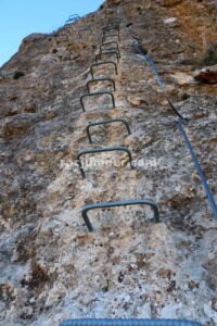 Placa - Vía Ferrata de la Rendija - Puebla de Don Fadrique - RocJumper