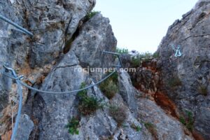 R1 - Vía Ferrata Tajo de Despeñadero - Fuensanta de Martos - RocJumper